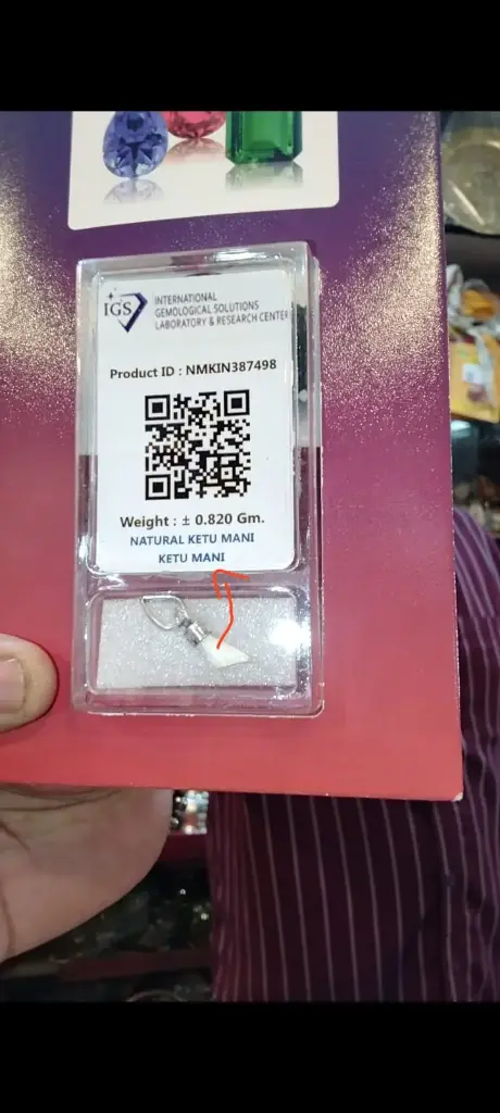 Rahu ketu Mani